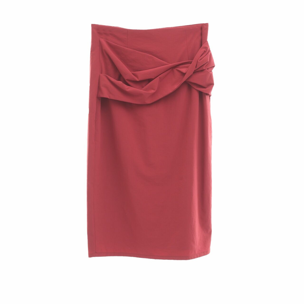 Love, Bonito Red Midi Skirt