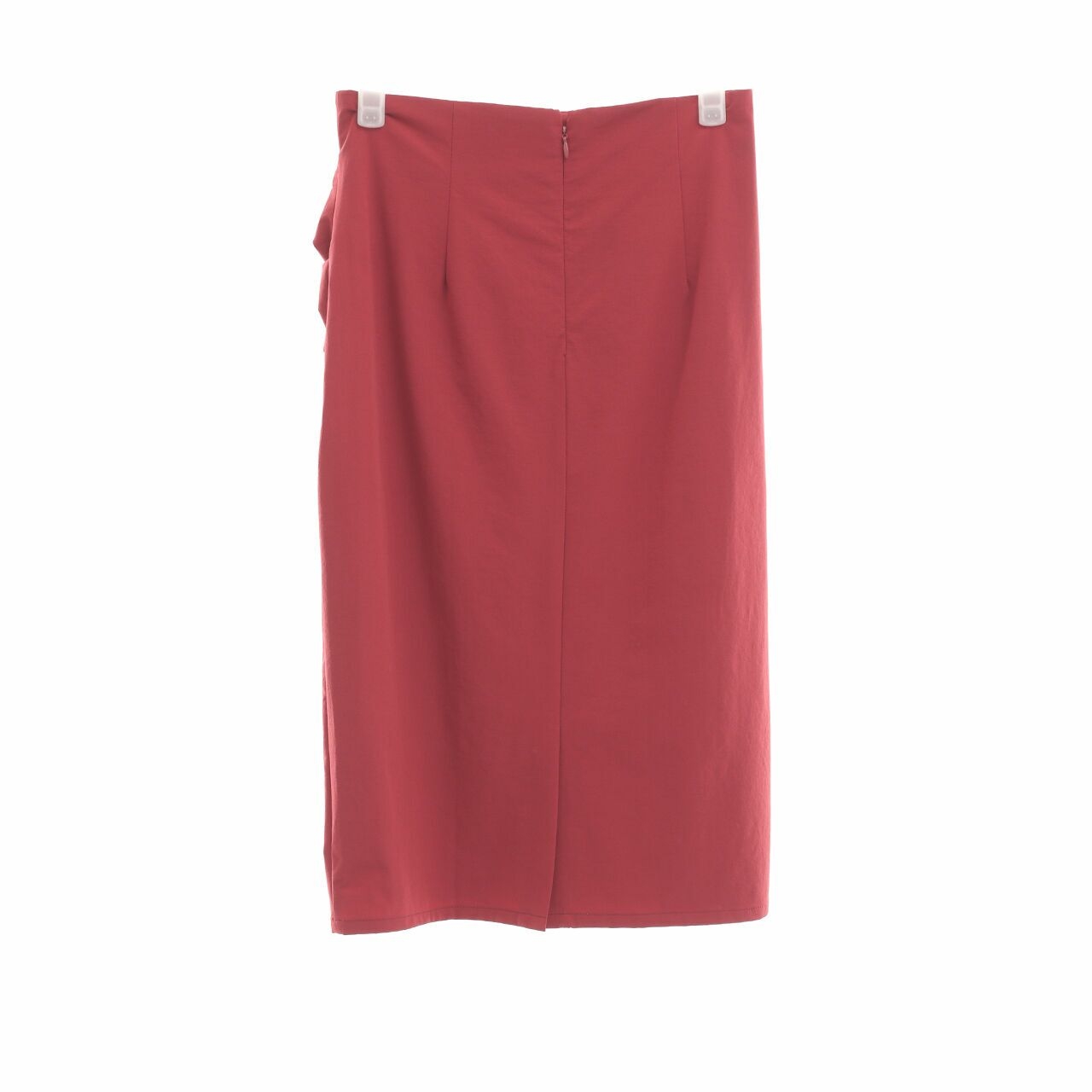 Love, Bonito Red Midi Skirt