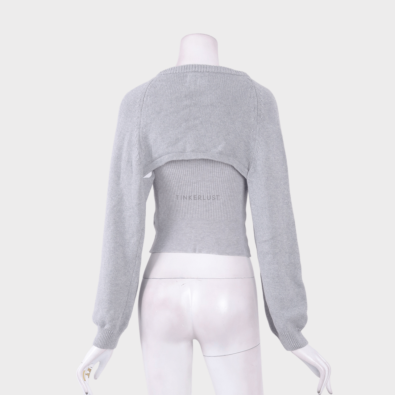 Private Collection Grey Cardigan with Inner