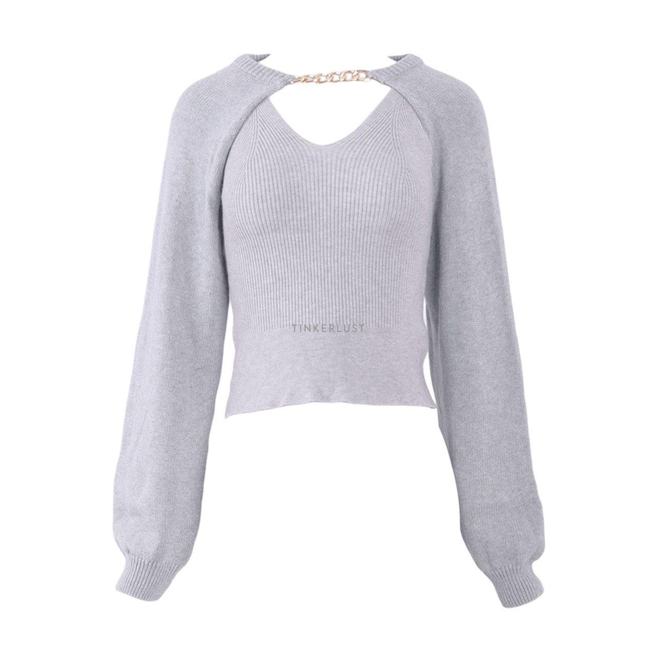 Private Collection Grey Cardigan with Inner