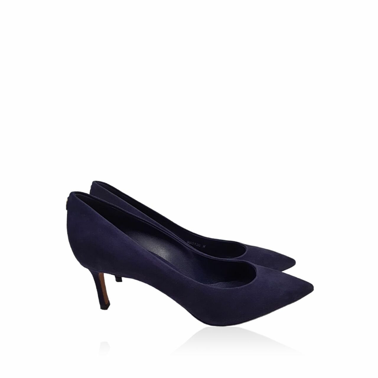 Louis Vuitton Heels Navy Suede