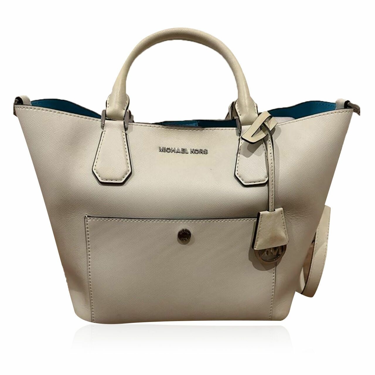 Michael Kors White Handbag