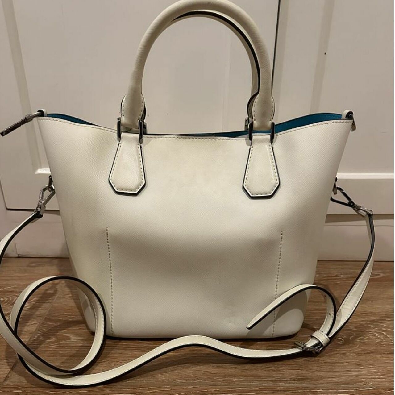 Michael Kors White Handbag