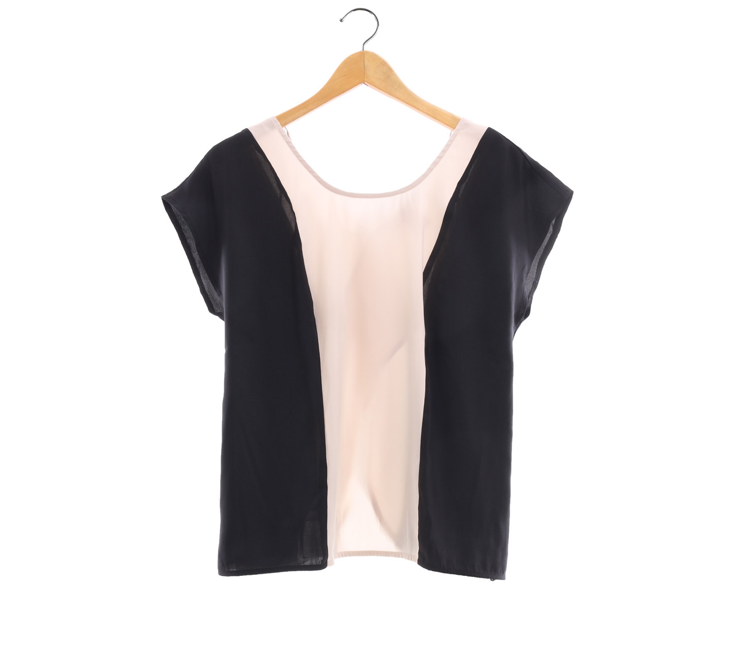 Forever 21 Black & Nude Blouse