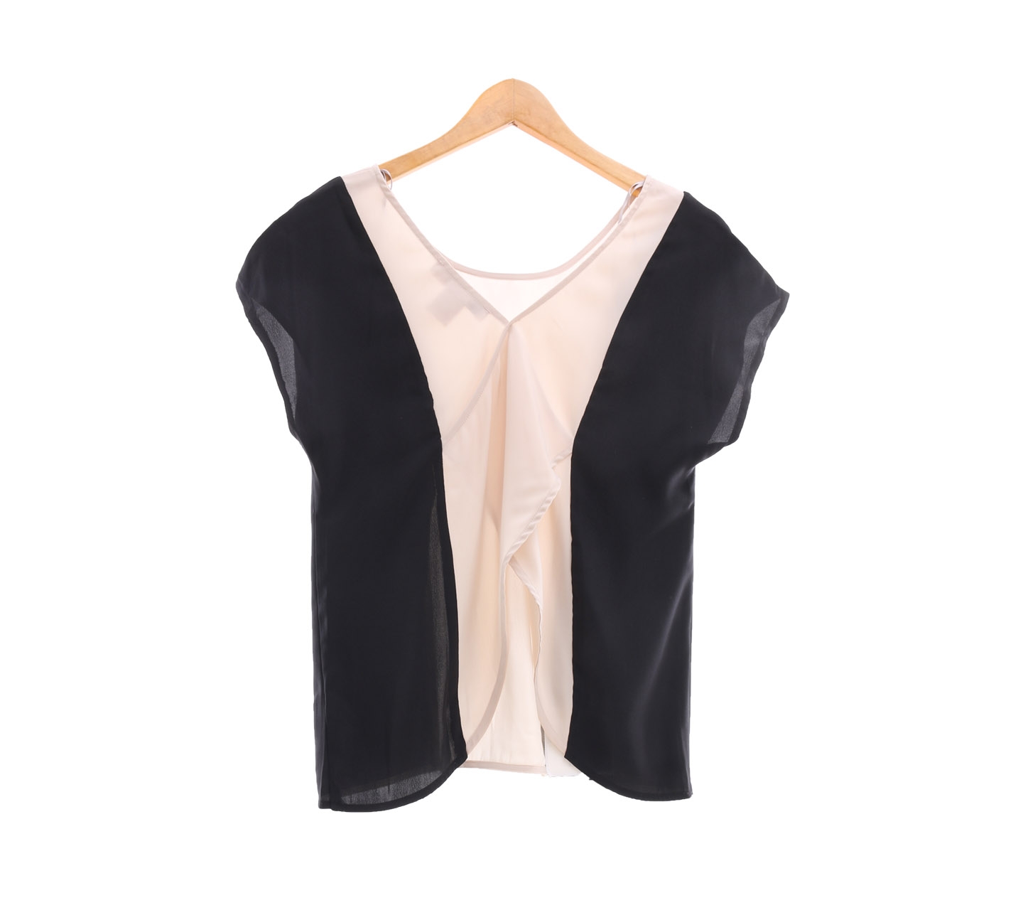 Forever 21 Black & Nude Blouse