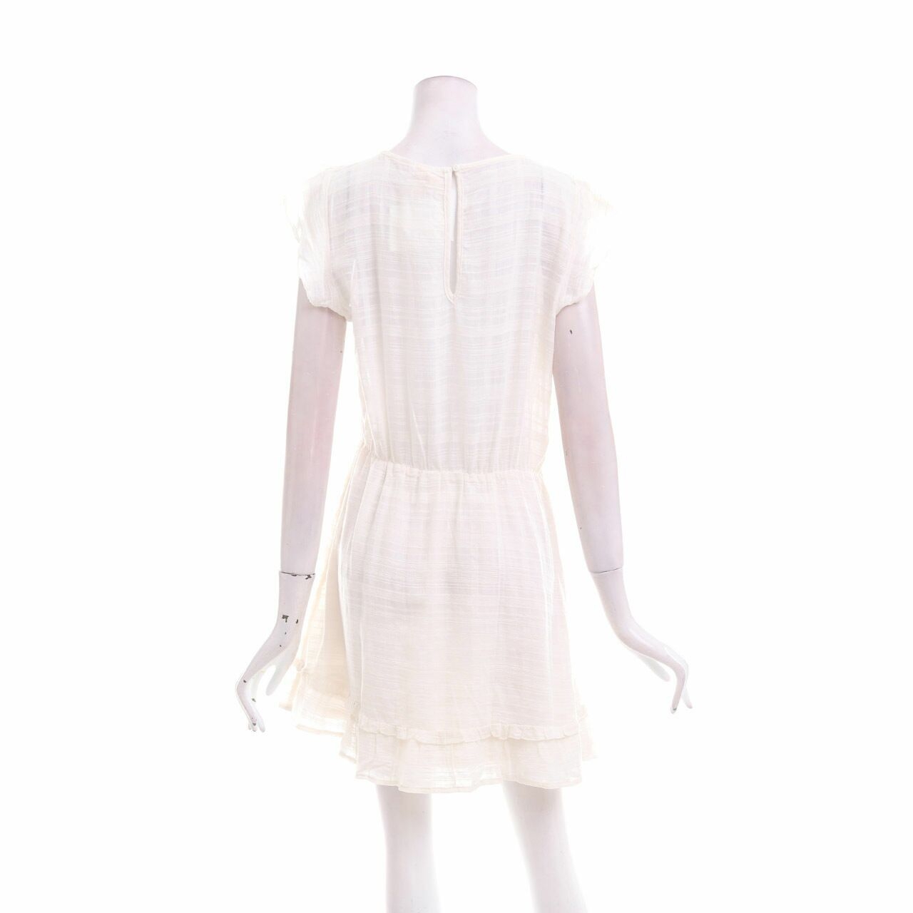 H&M Broken White Mini Dress