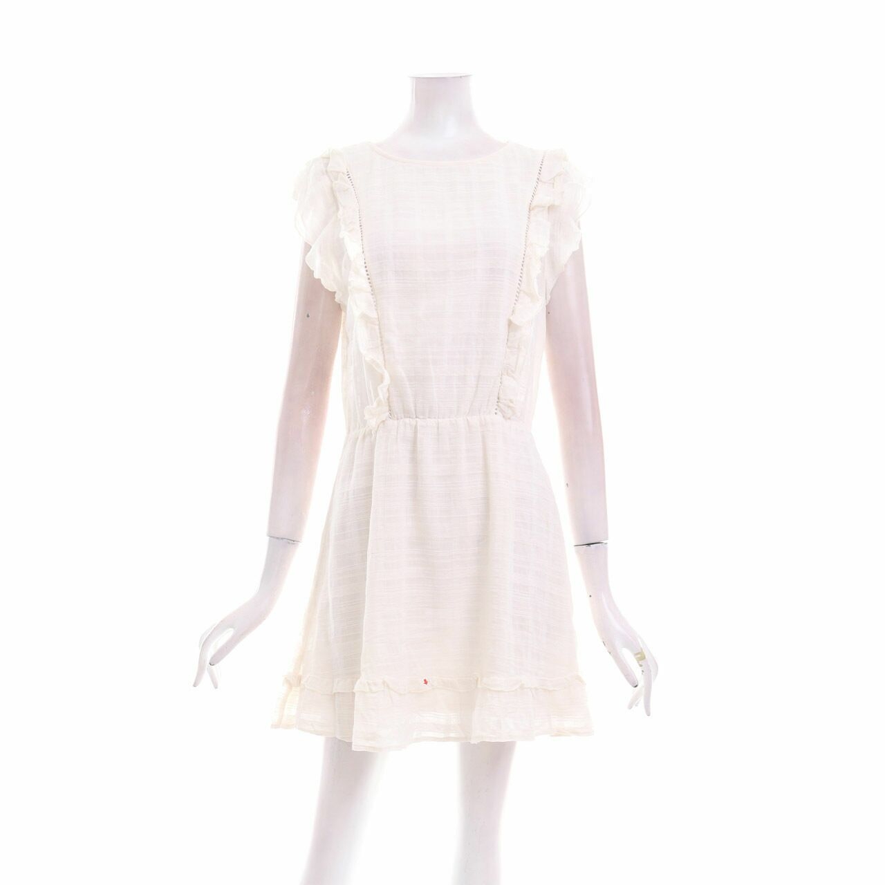 H&M Broken White Mini Dress