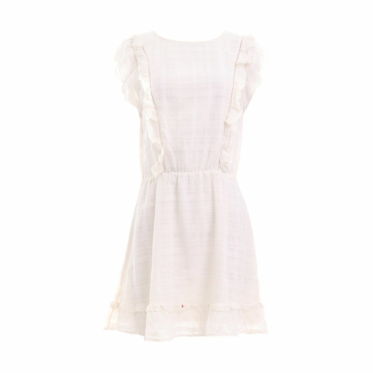 H&M Broken White Mini Dress