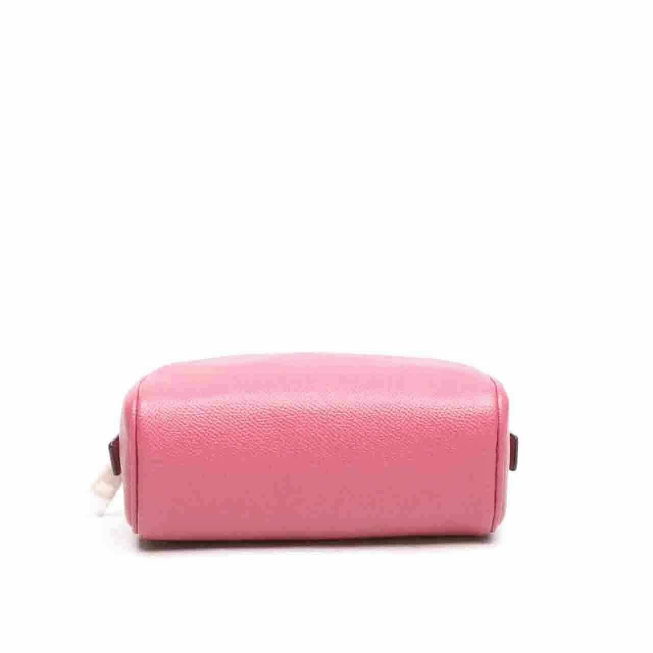 Coach C9984 Dome Cosmetic Case Rouge Pouch