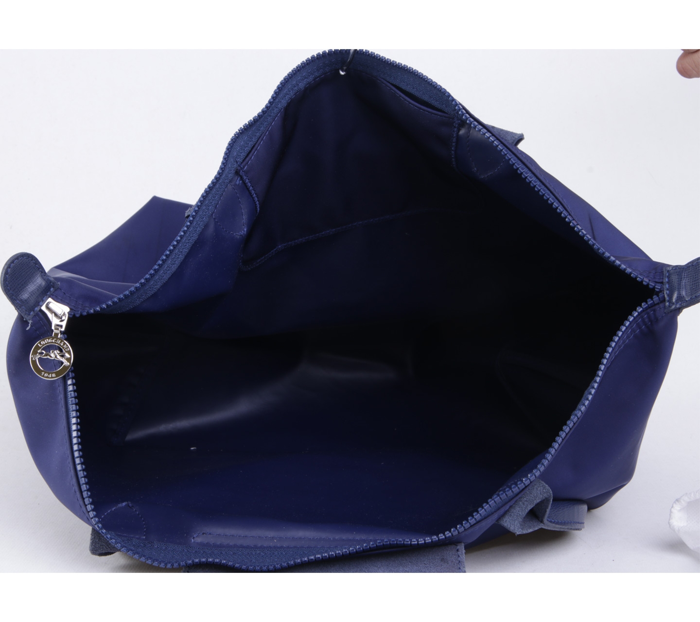 Longchamp Le Pliage Neo L Dark Blue Tote Bag