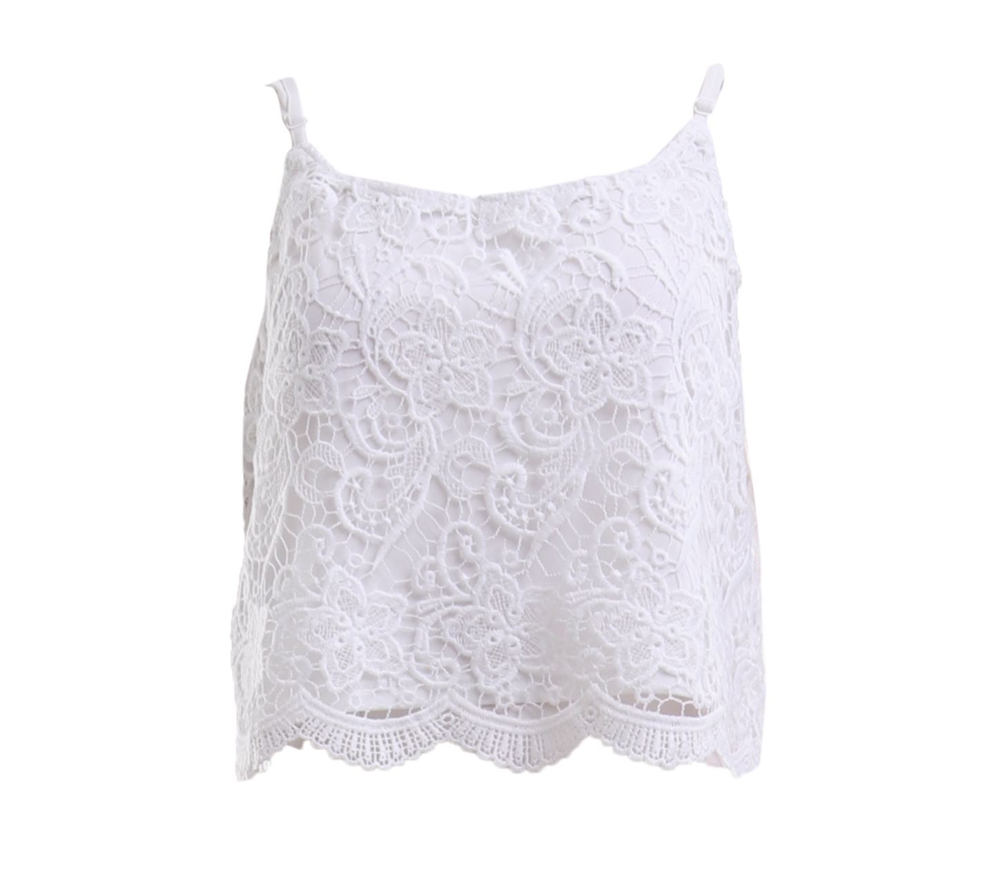 H&M White Sleeveless