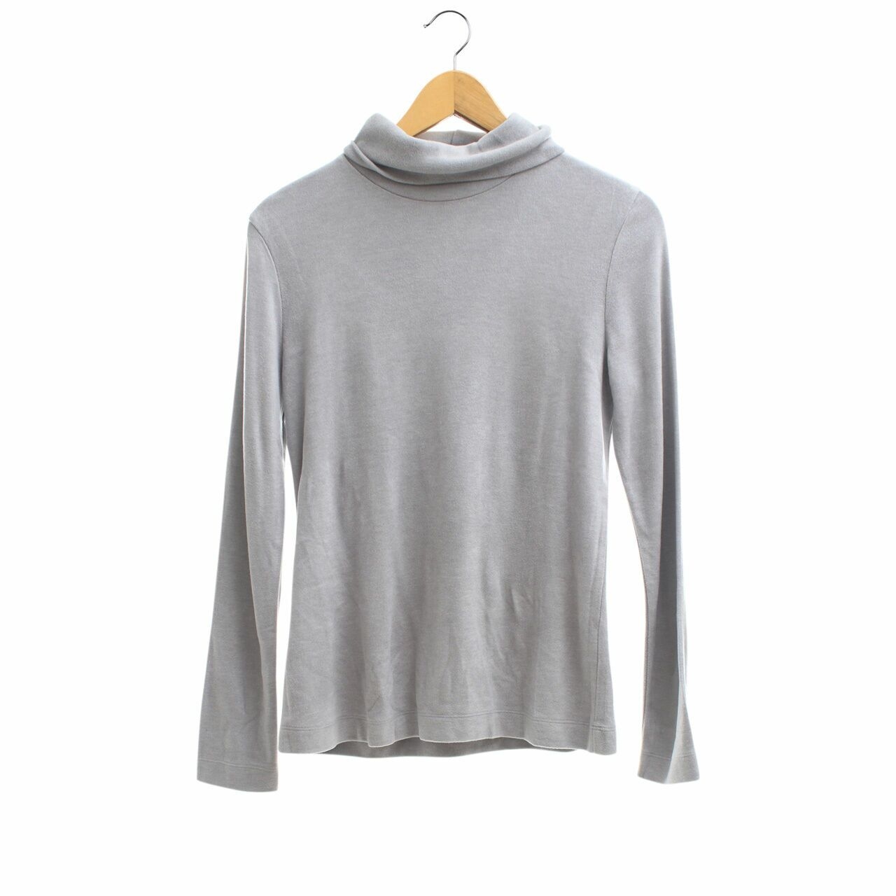 UNIQLO Grey Turle Neck T-Shirt