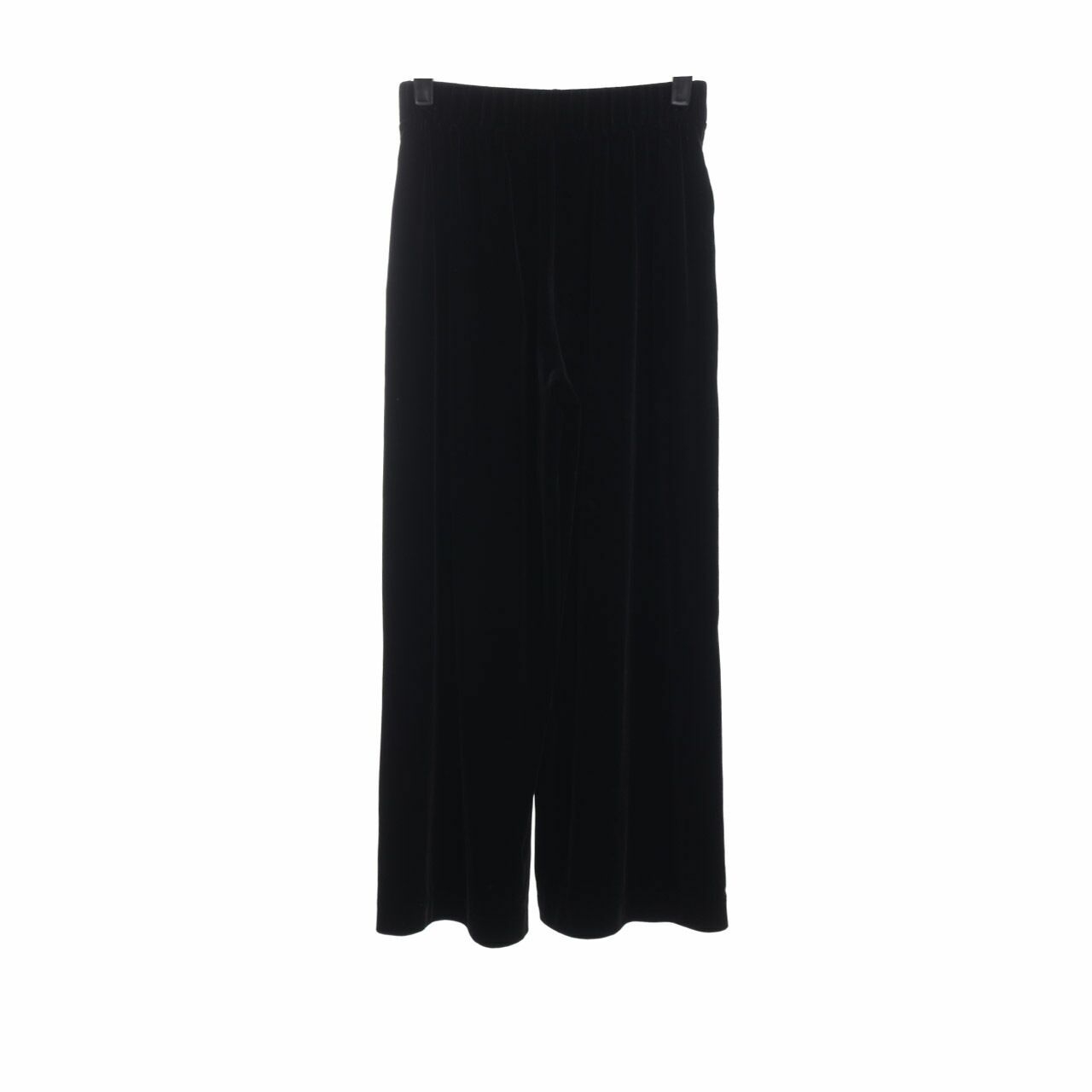 UNIQLO Black Velvet Long Pants