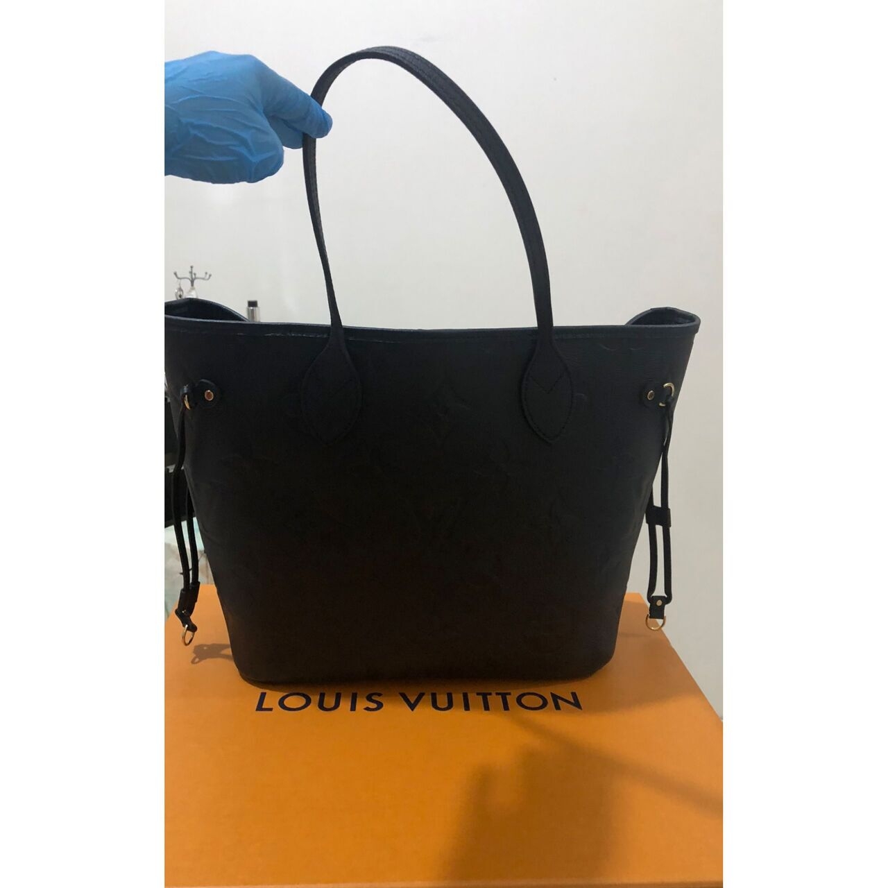 Louis Vuitton Black Tote Bag