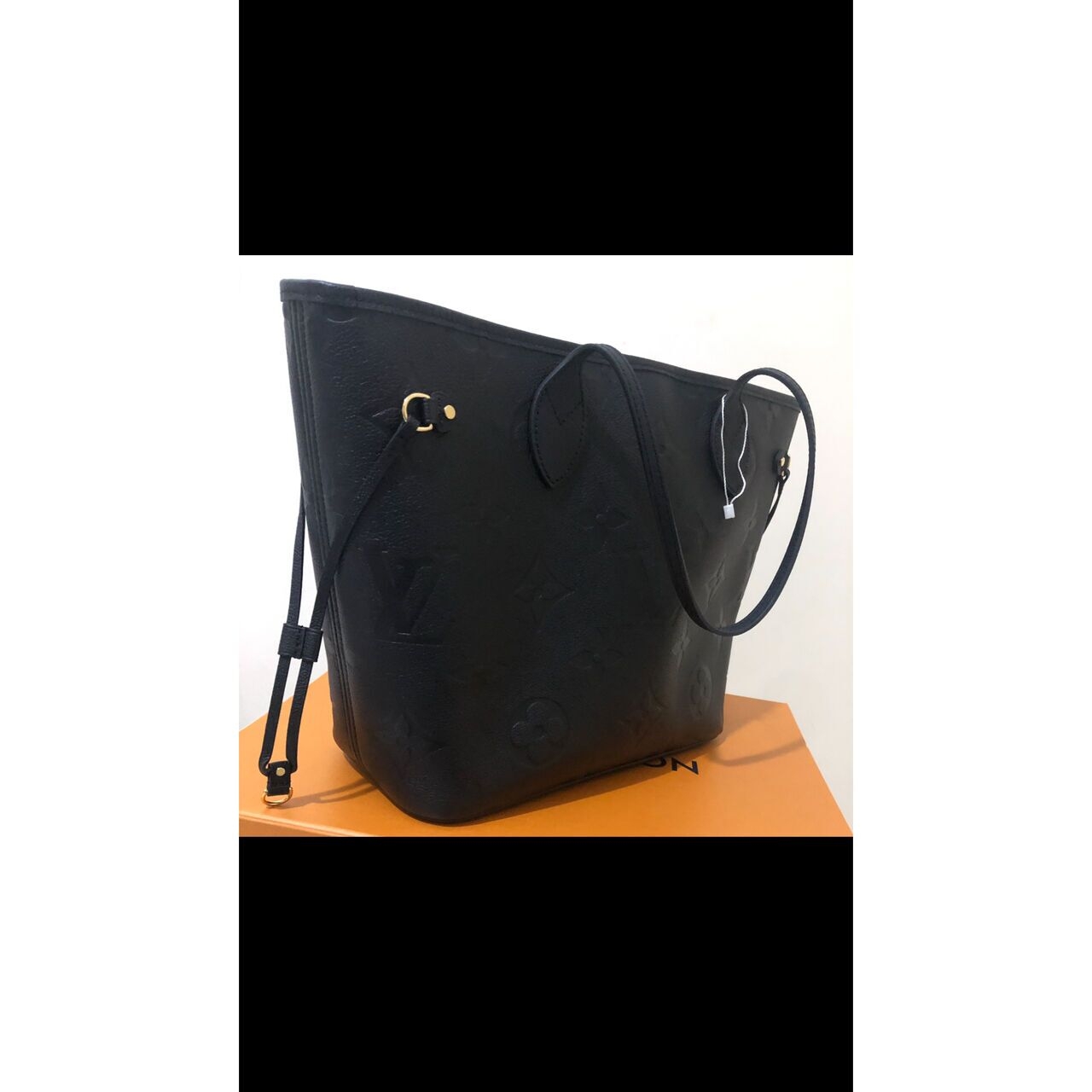 Louis Vuitton Black Tote Bag