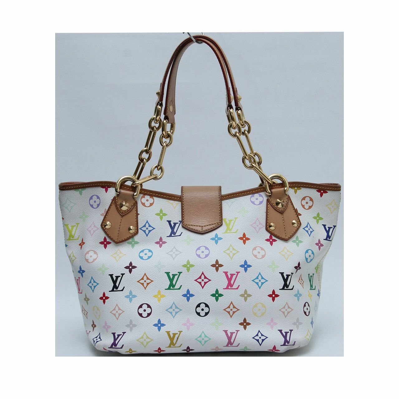 Louis Vuitton Annie GM Monogram Multicolour White Shoulder Bag