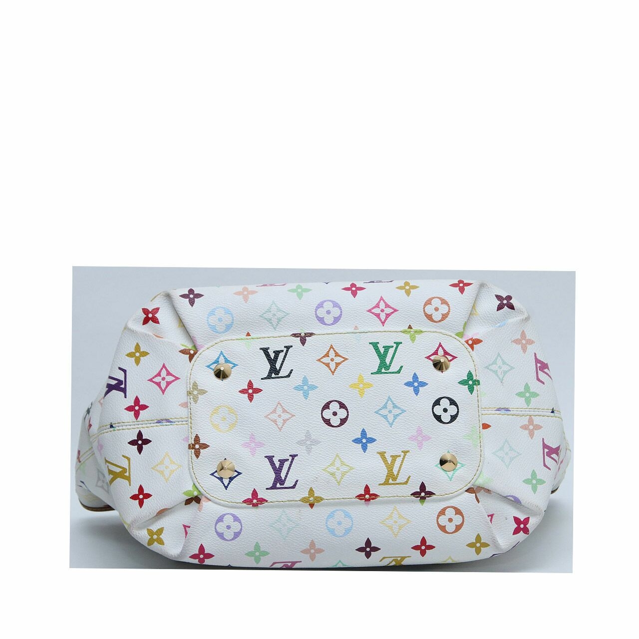 Louis Vuitton Annie GM Monogram Multicolour White Shoulder Bag