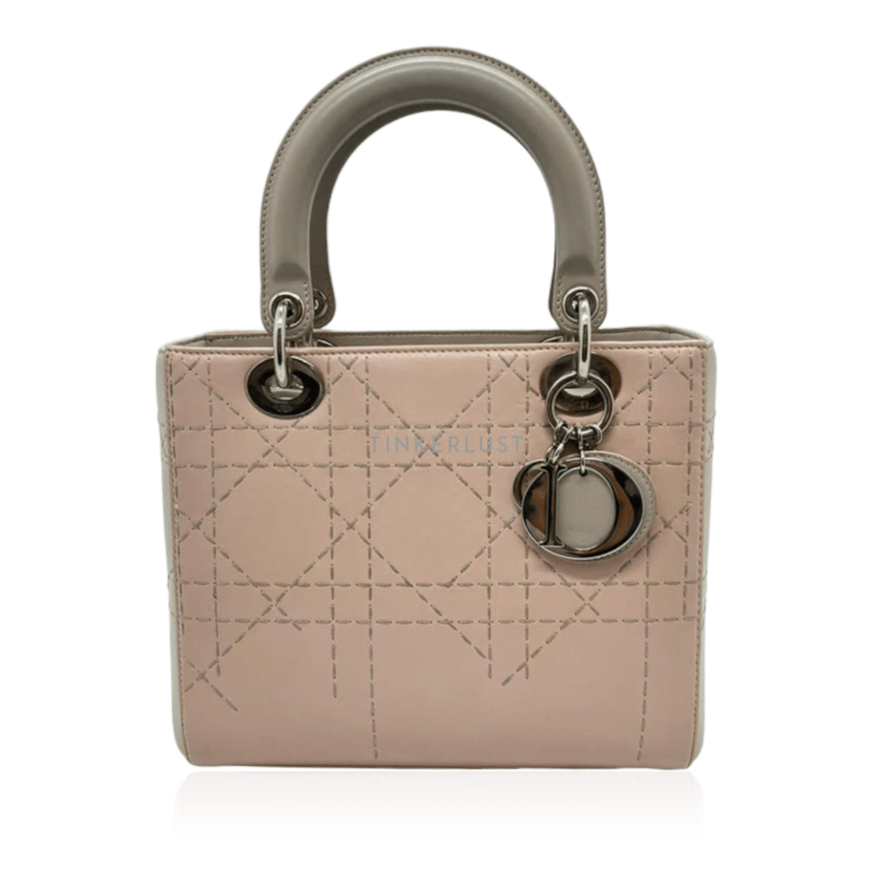 Christian Dior Lady Dior Medium SHW 2014 Satchel