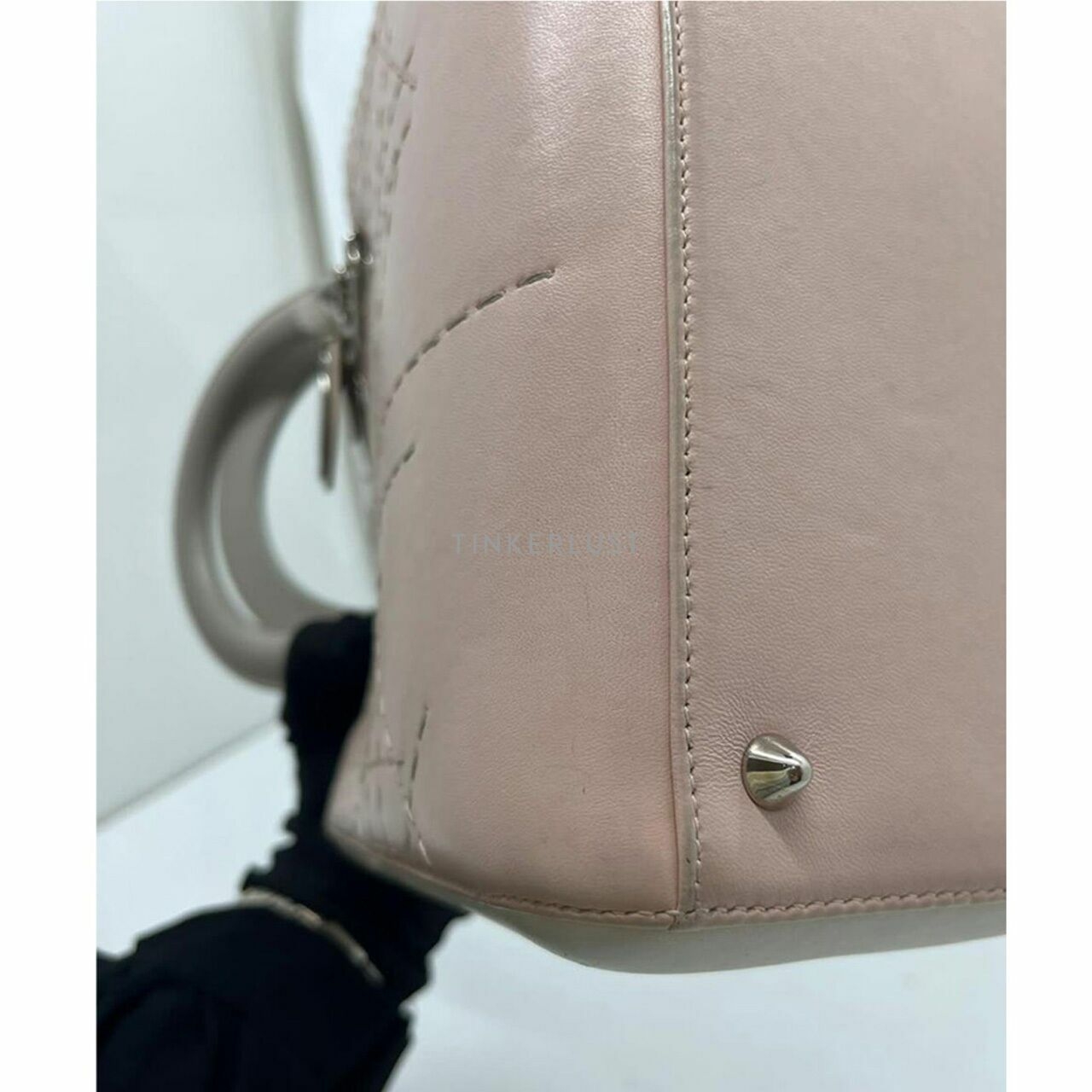 Christian Dior Lady Dior Medium SHW 2014 Satchel