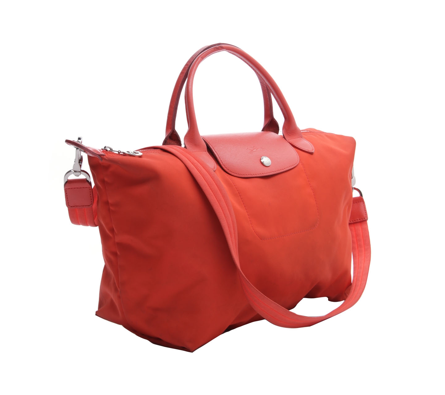 Longchamp Orange Satchel