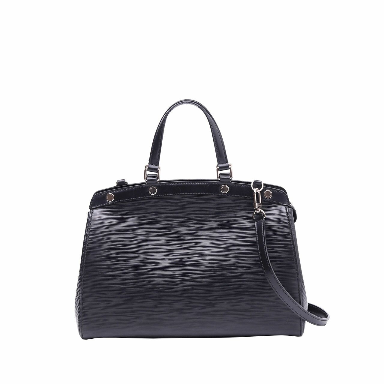 Louis Vuitton Epi Brea MM 2Way Noir Black Satchel Bag