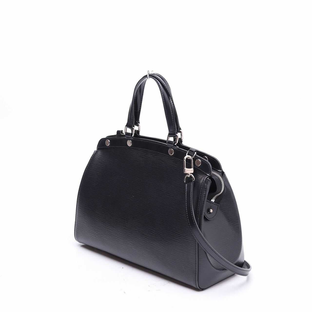 Louis Vuitton Epi Brea MM 2Way Noir Black Satchel Bag