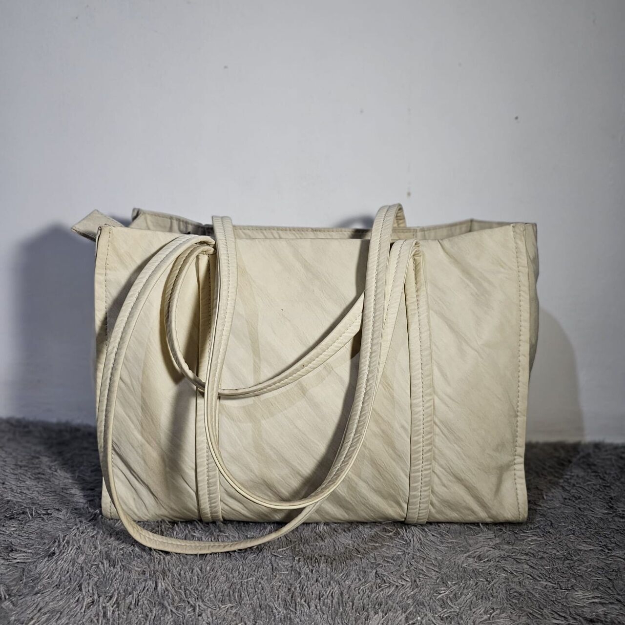 Bimba Y Lola Beige Shopper Bag