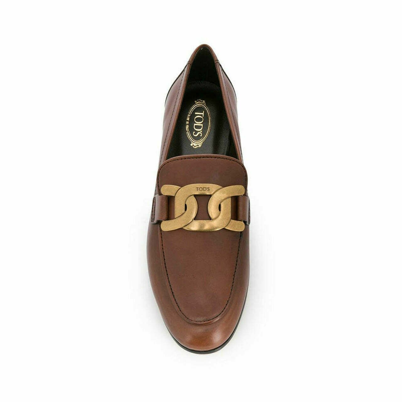 Tod's Kate Loafers Leather Brown Ghw