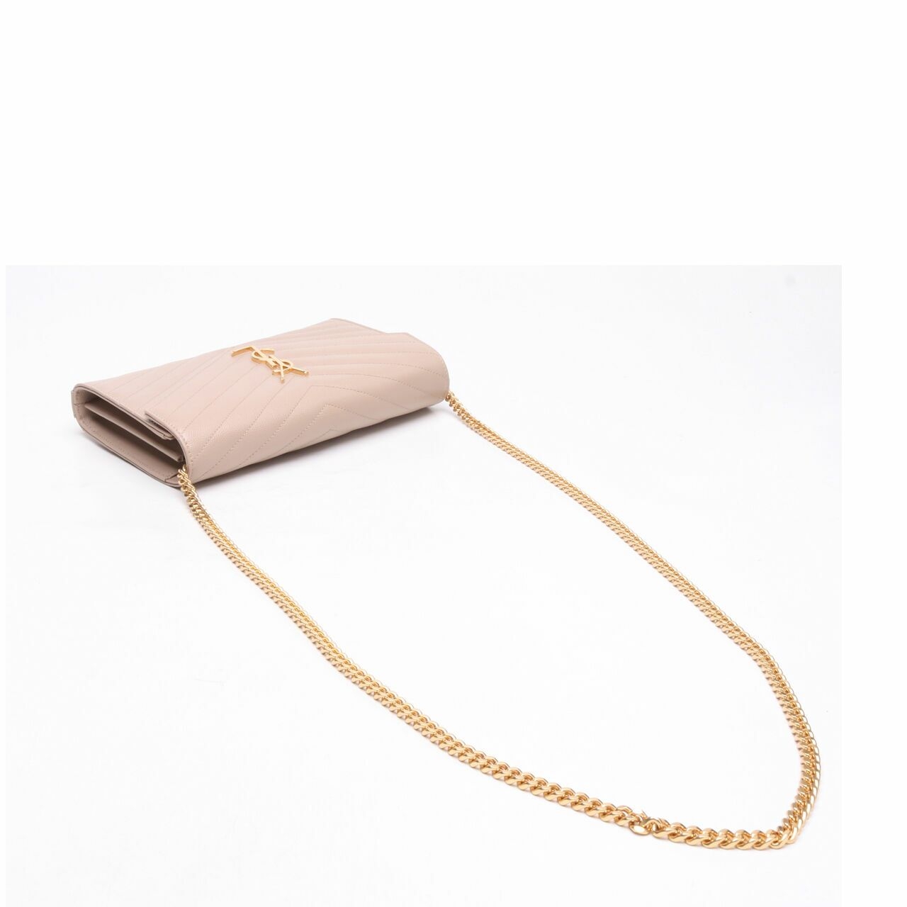 Yves Saint Laurent Monogram Avec Remo Chain Wallet