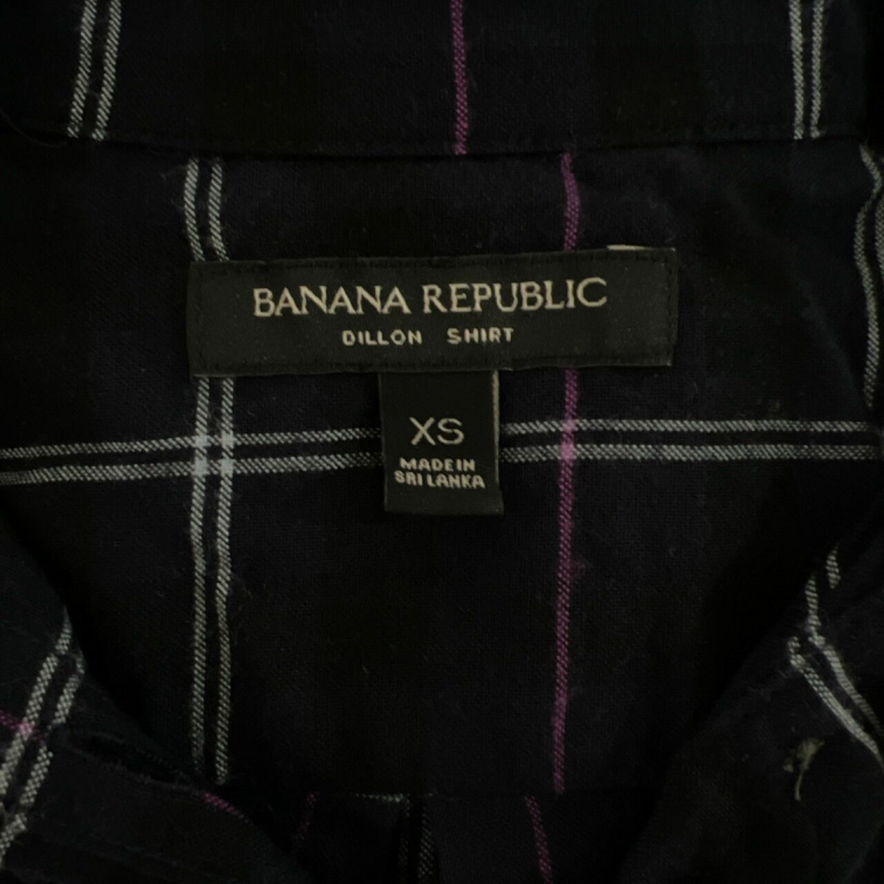 Banana Republic Blue & Purple Shirt