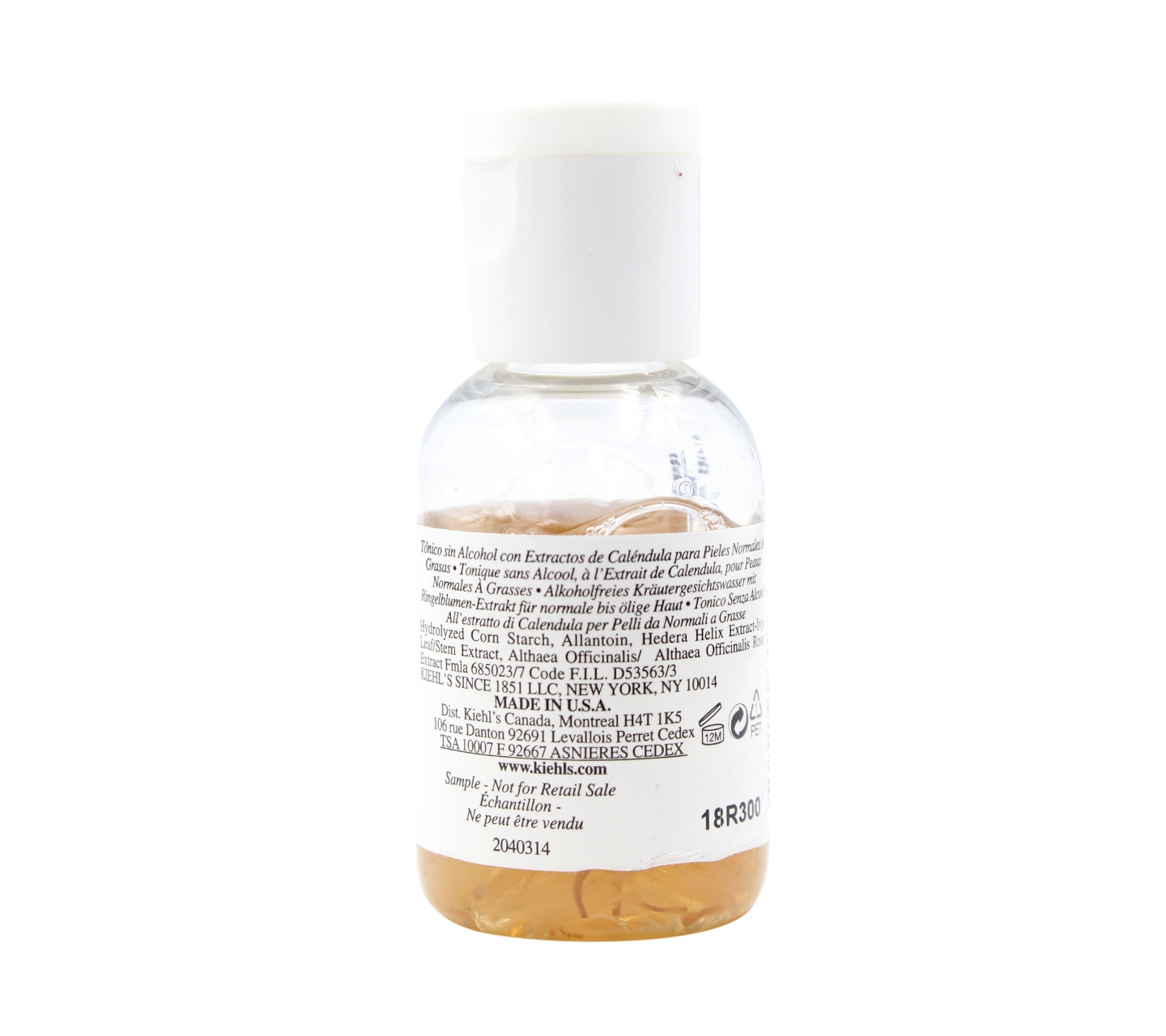 Kiehls Calendula Herlbal Extract Toner Alcohol Free Skin Care