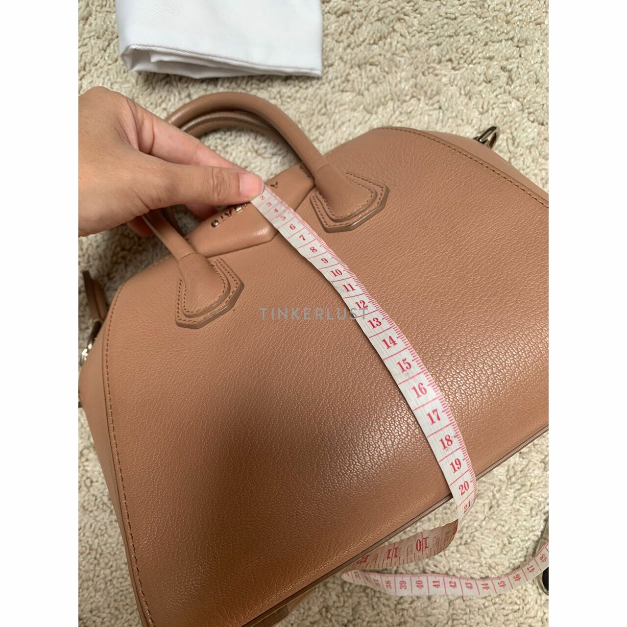 Givenchy Antigona Nude Pink SHW Mini Bag Satchel