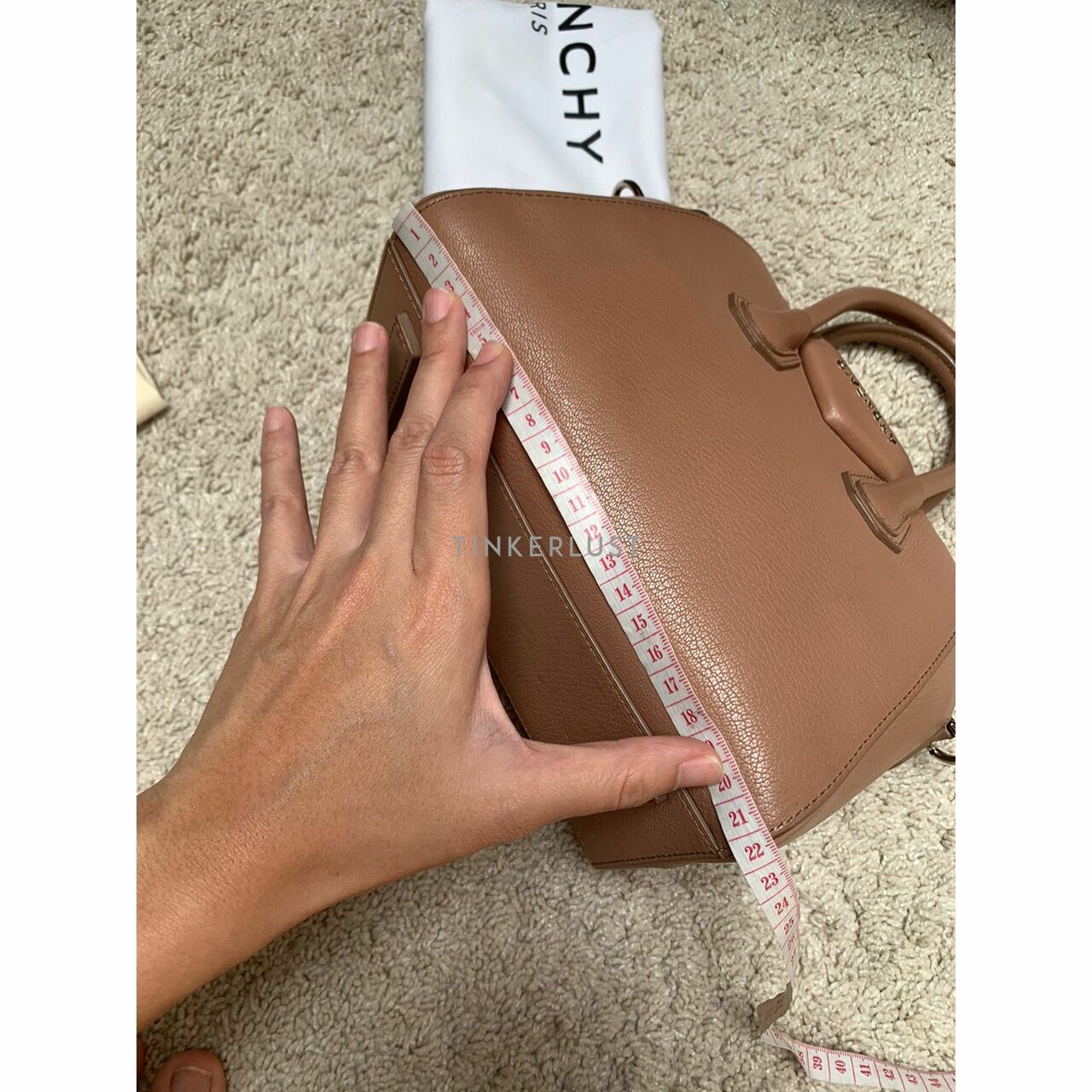 Givenchy Antigona Nude Pink SHW Mini Bag Satchel