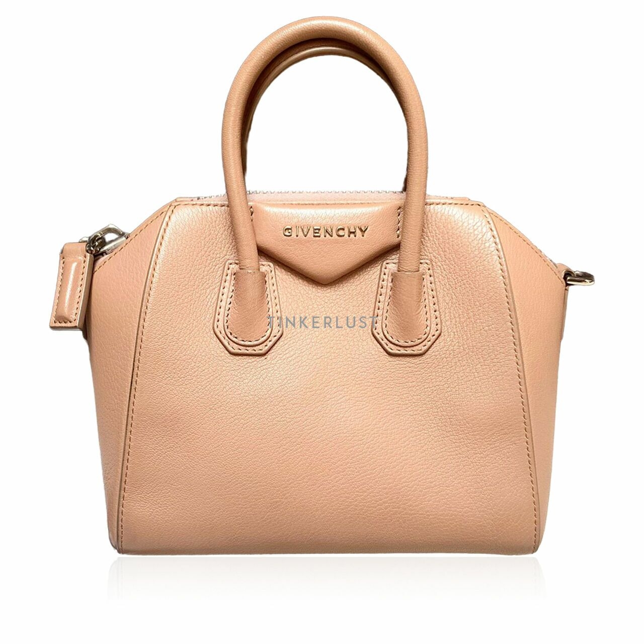 Givenchy Antigona Nude Pink SHW Mini Bag Satchel