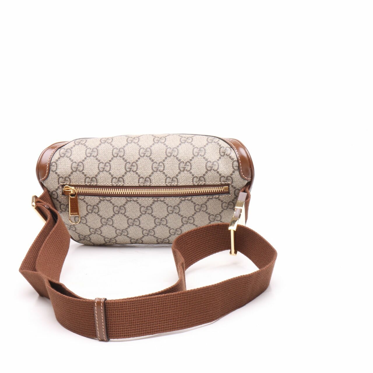 Gucci Belt Bag Interlocking G Beige Brown Sling Bag