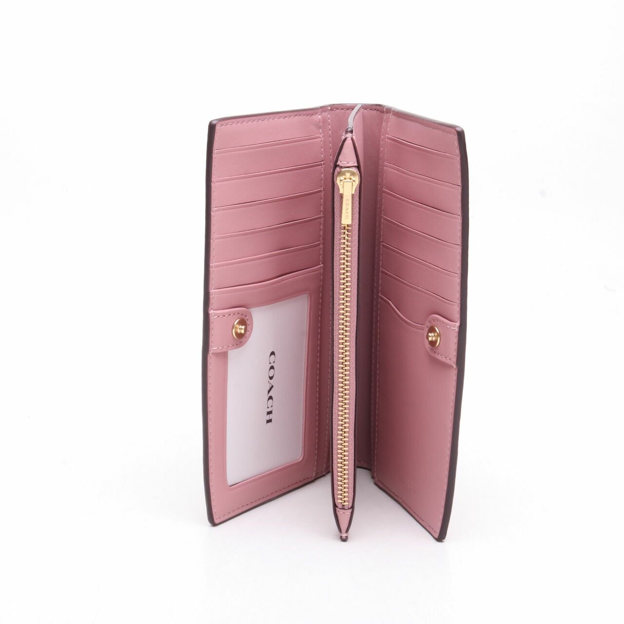 Coach C8329 Slim Zip Wallet Pink