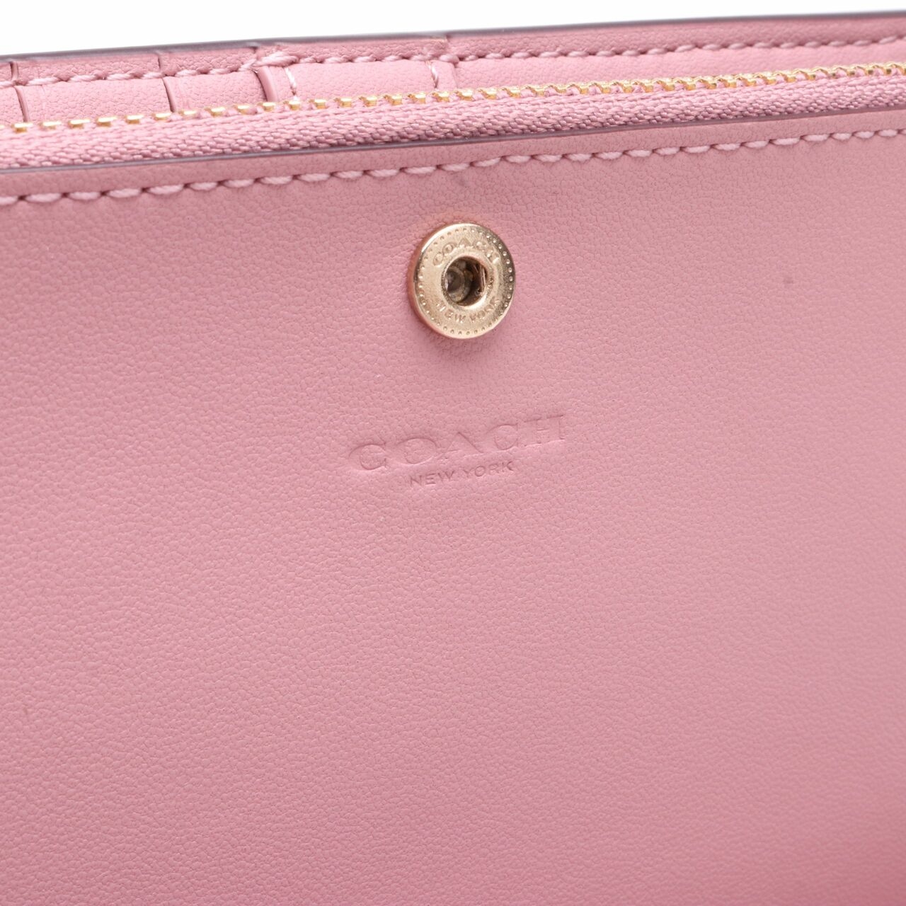 Coach C8329 Slim Zip Wallet Pink