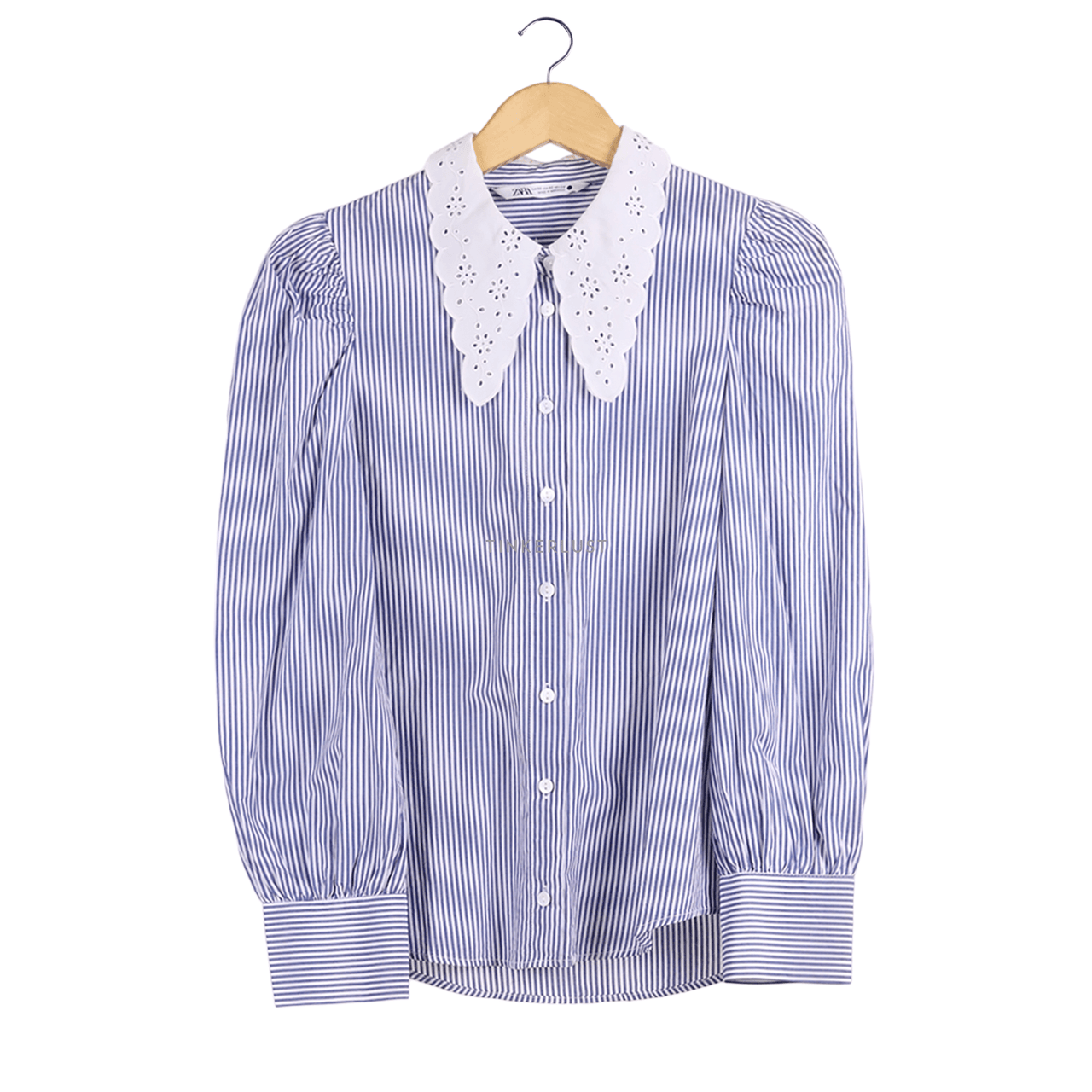 Zara Blue & White Stripes Shirt