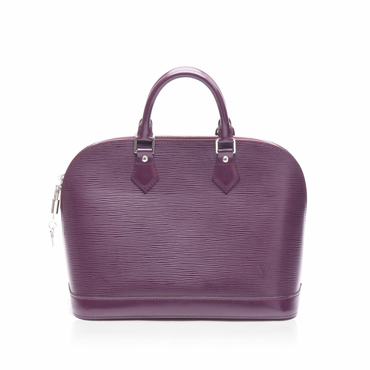 Louis Vuitton Purple Epi Leather Hand Bag