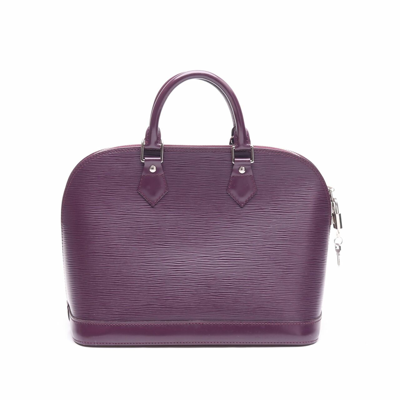 Louis Vuitton Purple Epi Leather Hand Bag