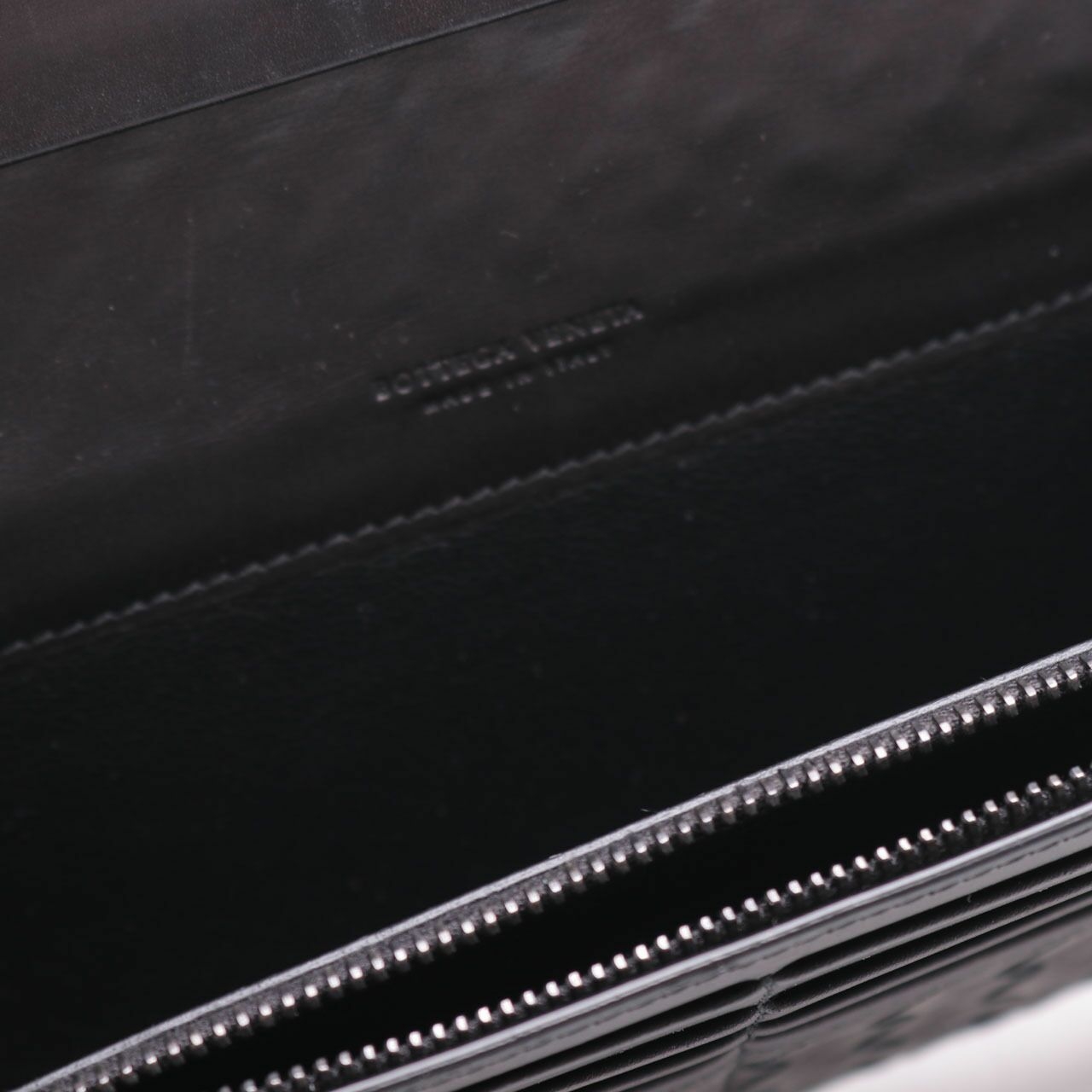 Bottega Veneta Black Long Wallet 