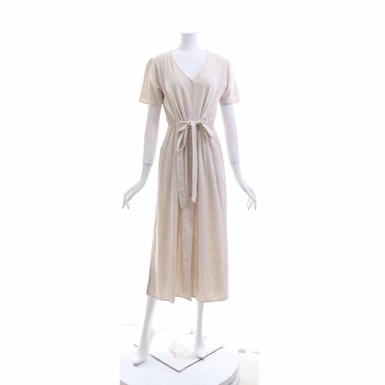 Love, Bonito Beige Midi Dress