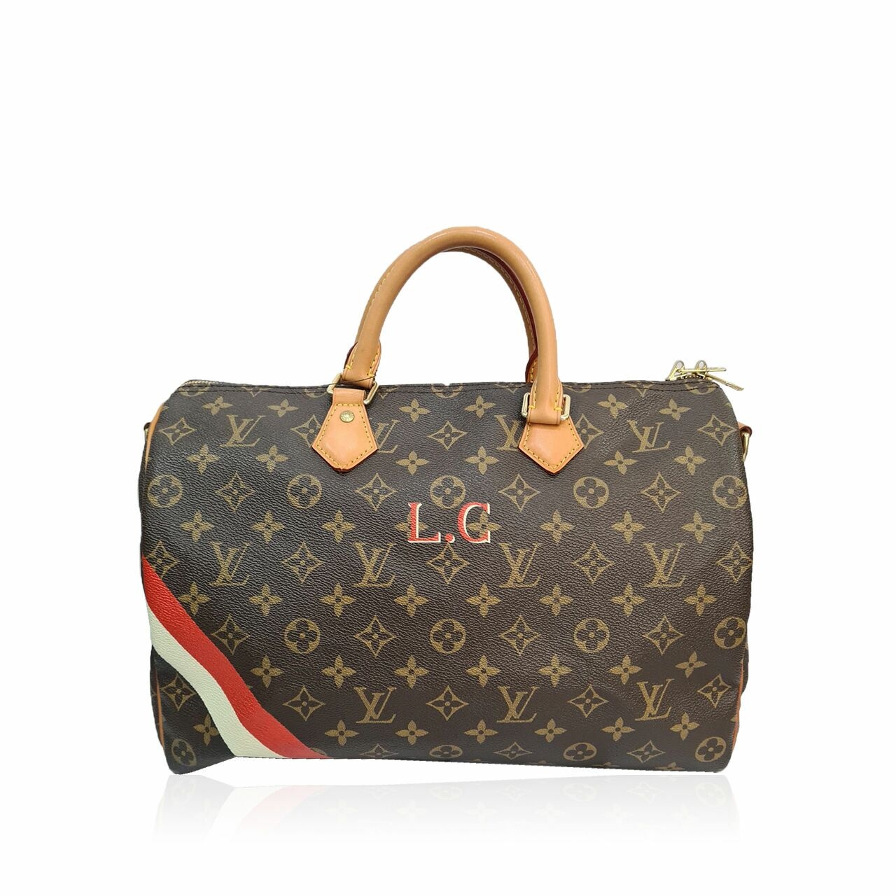 Louis Vuitton Speedy Bandouliere 35 Monogram Satchel