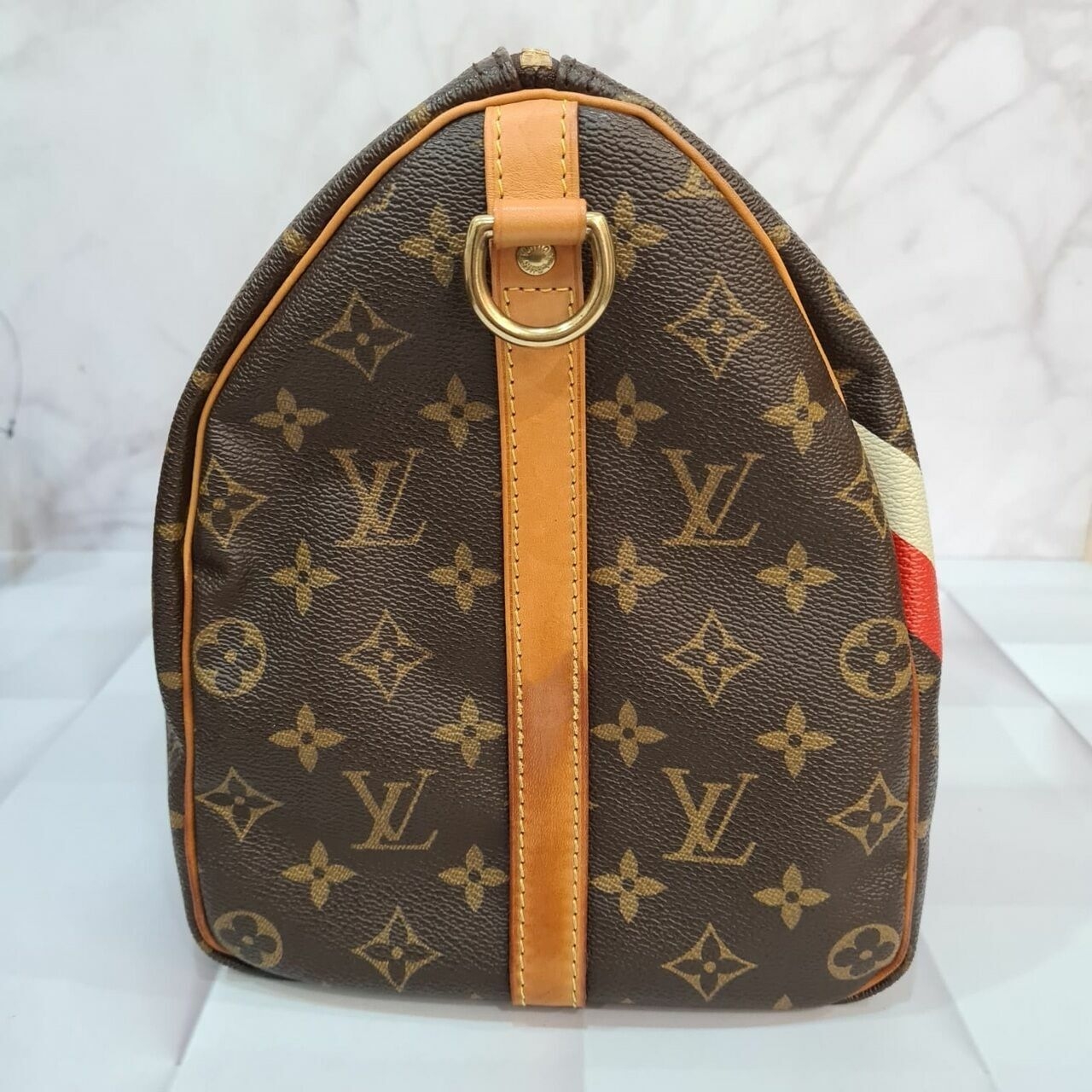 Louis Vuitton Speedy Bandouliere 35 Monogram Satchel