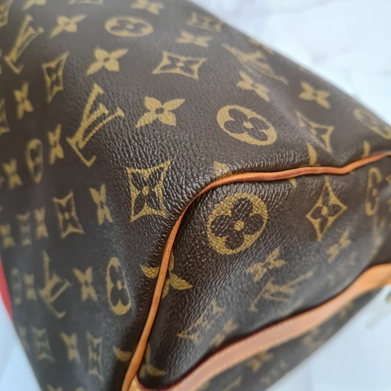 Louis Vuitton Speedy Bandouliere 35 Monogram Satchel