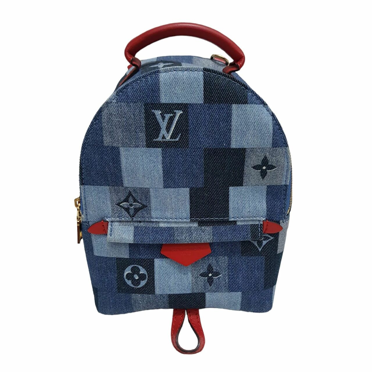 Louis Vuitton Mini Palm Spring Denim 2020 Backpack