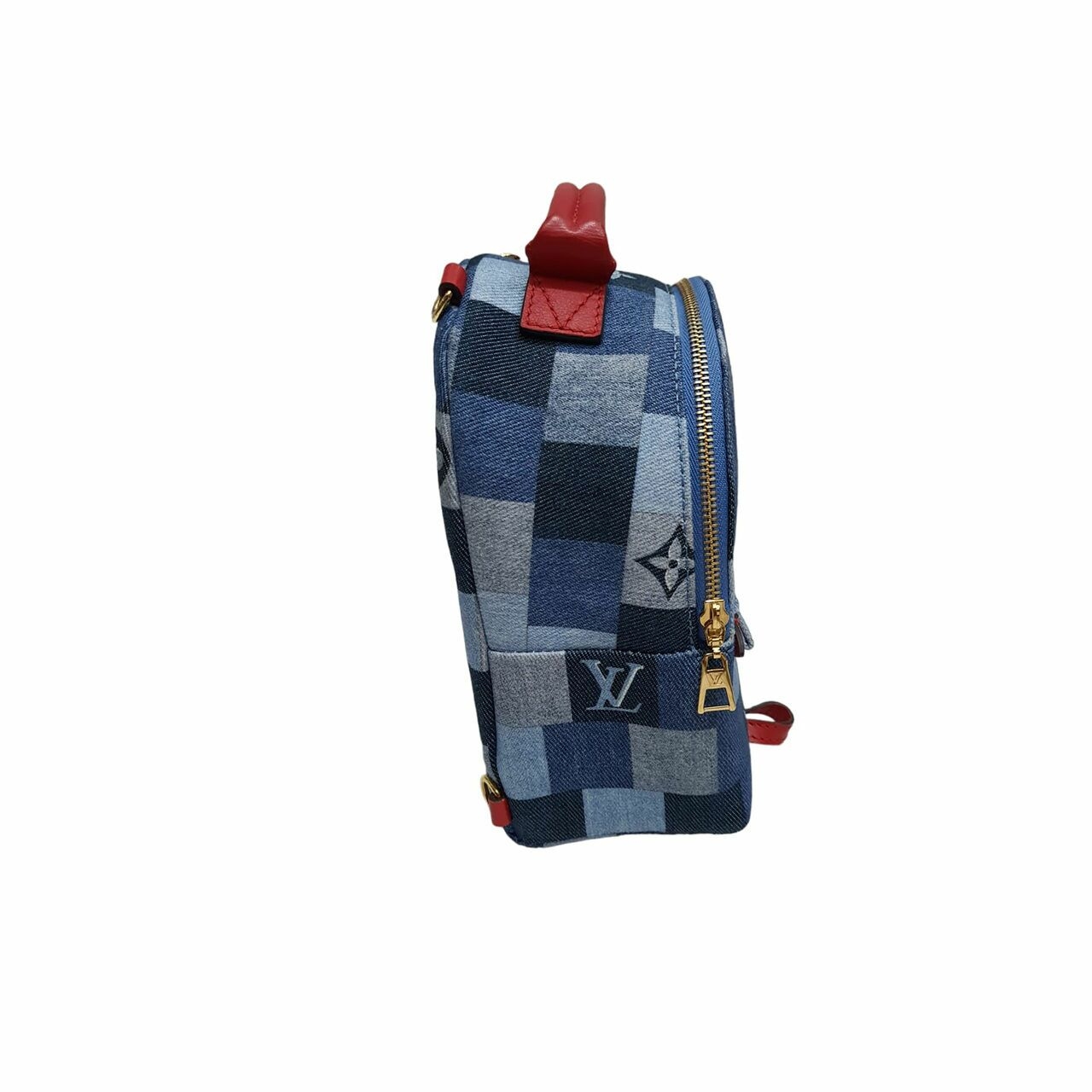 Louis Vuitton Mini Palm Spring Denim 2020 Backpack