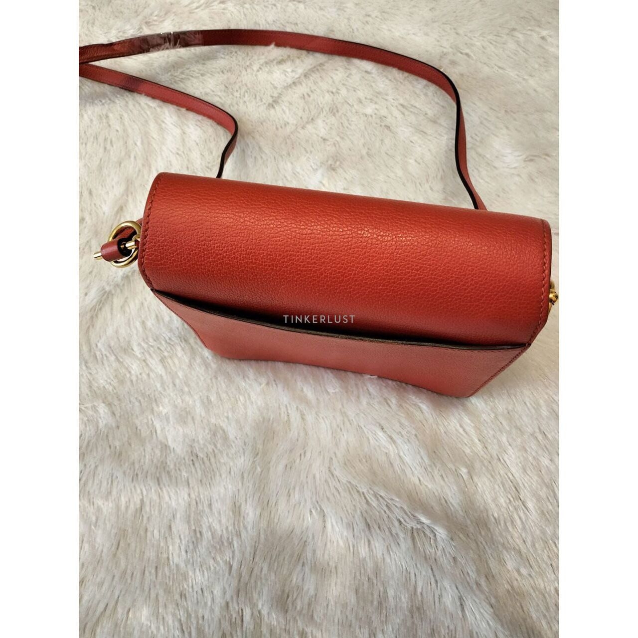 Hermes Roulis 18 in Rouge Grenat GHW X Sling Bag