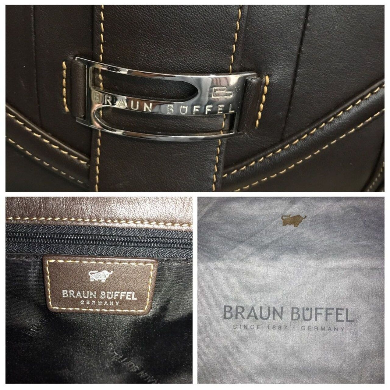 Braun Buffel Brown Handbag