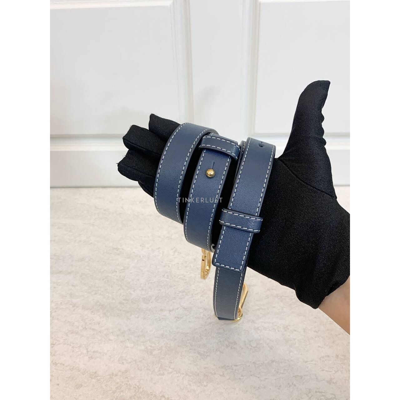 Loewe Puzzle Small Blue Jeans 2018 Satchel Bag